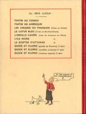 Verso de Tintin (Fac-similé N&B) -9- Le crabe aux pinces d'or