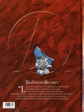 Verso de Le triangle Secret -6- La Parole perdue