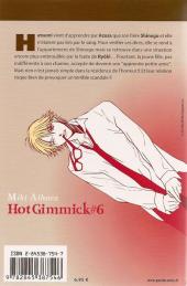 Verso de Hot Gimmick -6- Tome 6