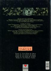 Verso de Les voyages de Takuan -4- La Source noire