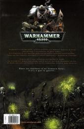 Verso de Warhammer 40,000 (1re série - 2008) -1- La Croisade des damnés