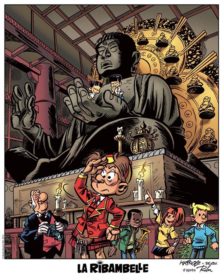 BD Ribambelle Tome 8 La ribambelle au Japon