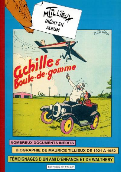 Couverture de Achille & Boule-de-gomme -1- Les aventures d'Achille et Boule-de-gomme