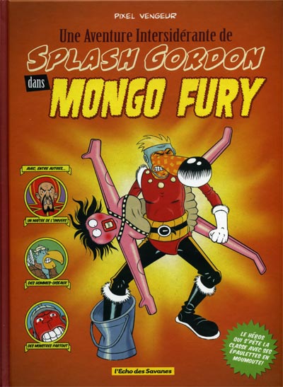 Couverture de Une aventure intersidérante de Splash Gordon dans Mongo Fury