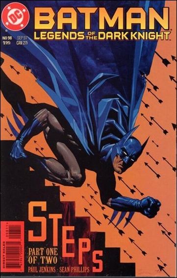 Couverture de Batman: Legends of the Dark Knight (1989) -98- Steps part 1