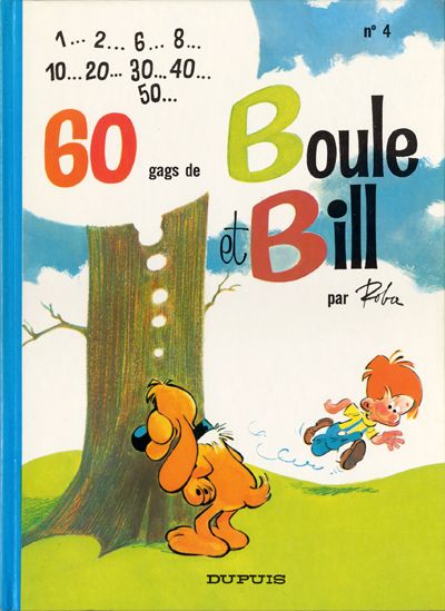 Couverture de Boule et Bill -4- 60 gags de Boule et Bill n°4
