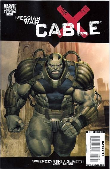 Couverture de Cable (2008) -15- Messiah war, part 6