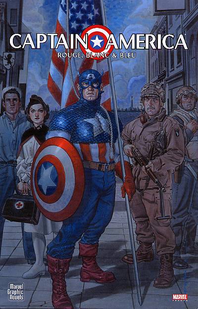 Captain America (Marvel Graphic Novels) - Rouge, blanc & bleu