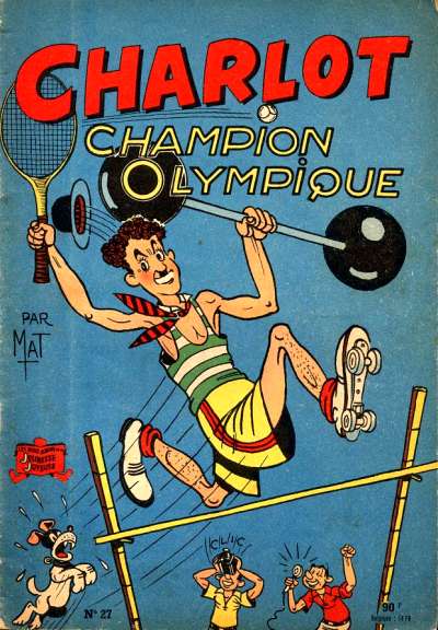 Couverture de Charlot (SPE) -27- Charlot champion olympique