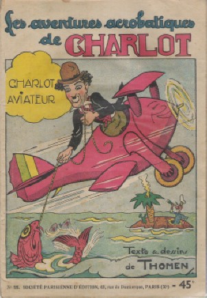Couverture de Charlot (SPE) -15a1948- Charlot aviateur