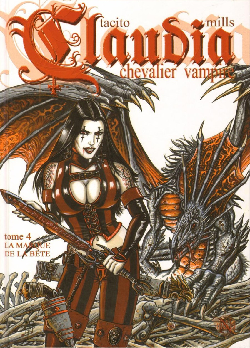 Claudia chevalier vampire - Tome 4 : La marque de la bête