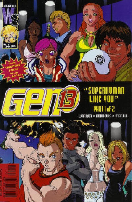 Couverture de Gen¹³ (1995) -64- Superhuman like you, part 1 of 2