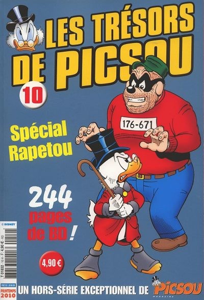 Couverture de Picsou Magazine Hors-Série -10- Les trésors de Picsou - Spécial Rapetou