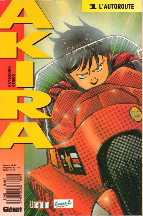 Couverture de Akira (Glénat brochés en couleur) -1- L'autoroute