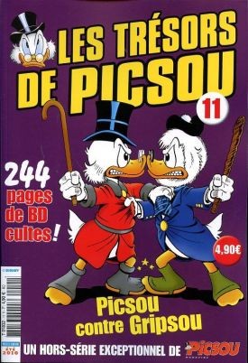 Couverture de Picsou Magazine Hors-Série -11- Les trésors de Picsou - Picsou contre Gripsou