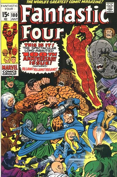 Couverture de Fantastic Four Vol.1 (1961) -100- The long journey home !