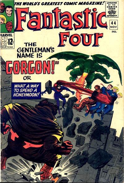 Couverture de Fantastic Four Vol.1 (1961) -44- The gentleman's name is Gorgon !