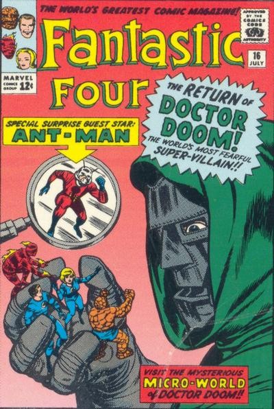 Couverture de Fantastic Four Vol.1 (1961) -16- The micro-world of Doctor Doom !