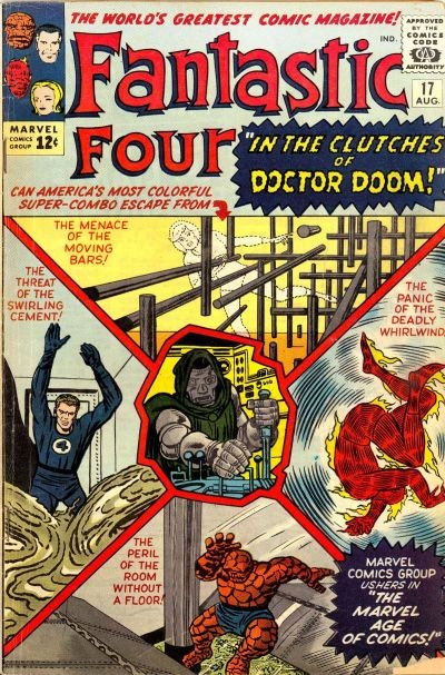 Couverture de Fantastic Four Vol.1 (1961) -17- Defeated by Doctor Doom !