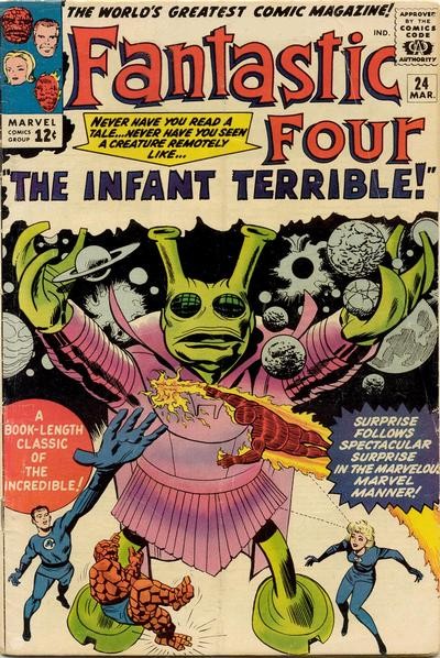 Couverture de Fantastic Four Vol.1 (1961) -24- The infant terrible !