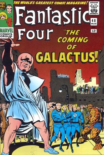 Couverture de Fantastic Four Vol.1 (1961) -48- The Coming of Galactus!