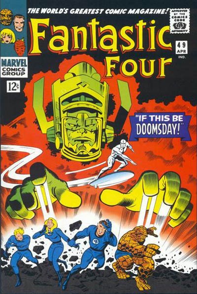 Couverture de Fantastic Four Vol.1 (1961) -49- If this be doomsday !