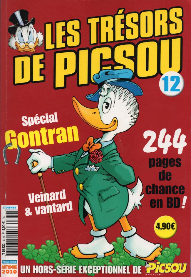 Couverture de Picsou Magazine Hors-Série -12- Les trésors de Picsou - Spécial Gontran