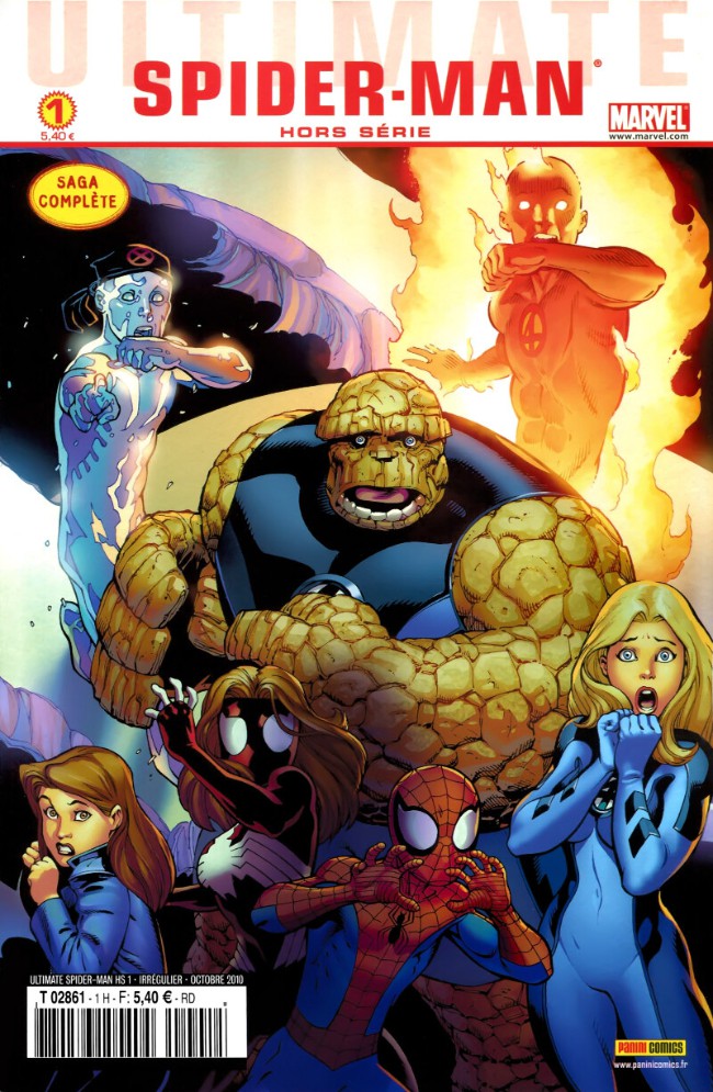Couverture de Ultimate Spider-Man Hors Série (2e série) -1- L'ennemi