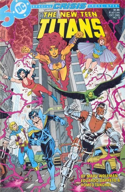 Couverture de The new Teen Titans Vol.2 (1984)  -13- Crisis