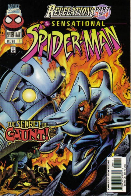 Couverture de The sensational Spider-Man (1996) -11- Revelations : deadly diversions