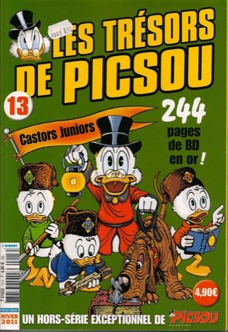 Couverture de Picsou Magazine Hors-Série -13- Les trésors de picsou - Castors Juniors