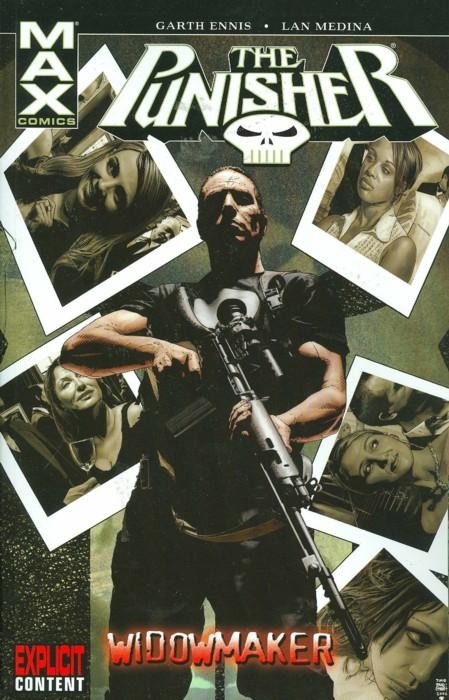 Couverture de The punisher MAX (Marvel comics - 2004) -INT08- Widowmaker