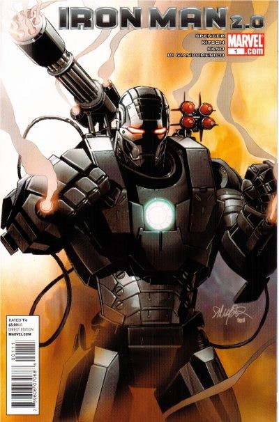 Couverture de Iron Man 2.0 (2011) -1- Palmer addley is dead part one