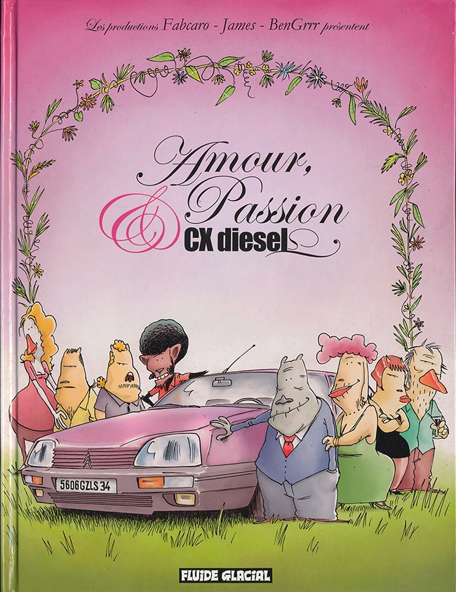 Couverture de Amour, Passion & CX diesel - Tome 1