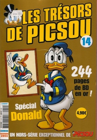 Couverture de Picsou Magazine Hors-Série -14- Les trésors de Picsou - Spécial Donald