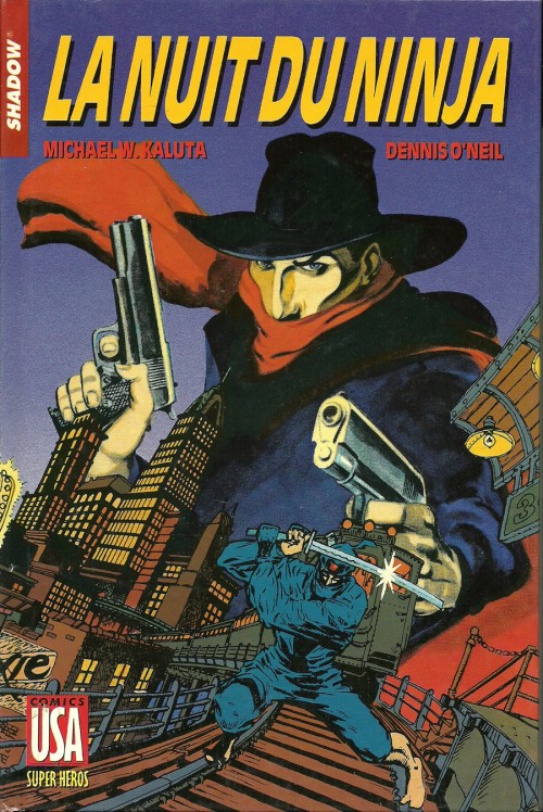 Couverture de Super Héros (Collection Comics USA) -26- Shadow (3/3) : La nuit du Ninja