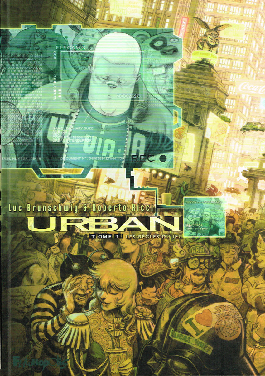 Couverture de Urban -1- Les règles du jeu