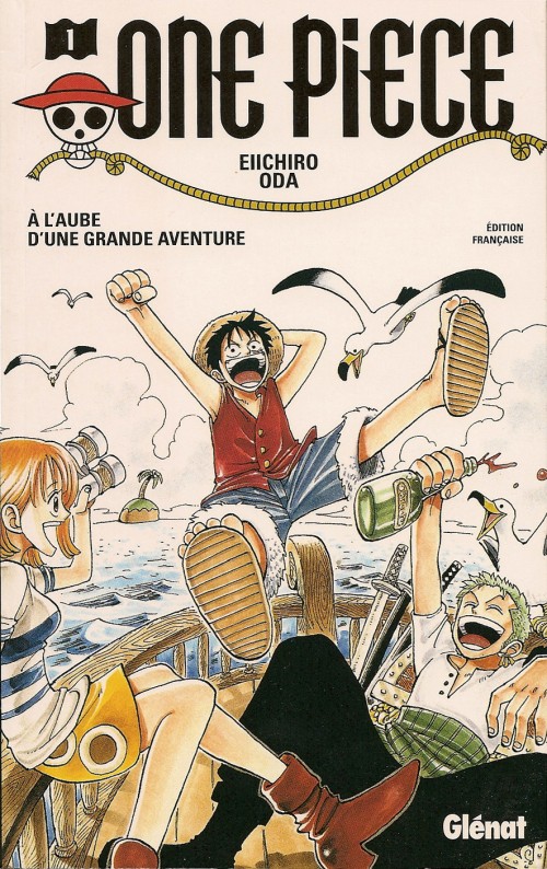 Couverture de One Piece n° 1 À l'aube d'une grande aventure