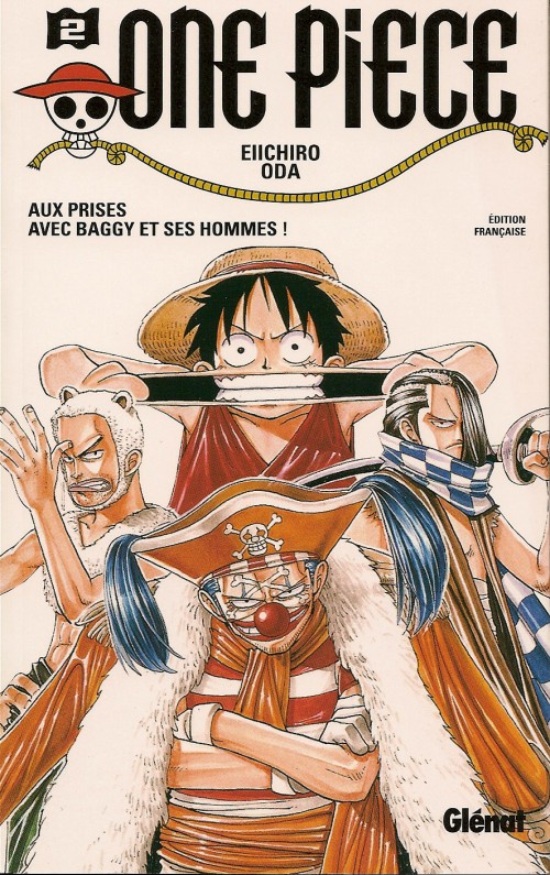 Couverture de One Piece n° 2 Aux prises avec Baggy et ses hommes