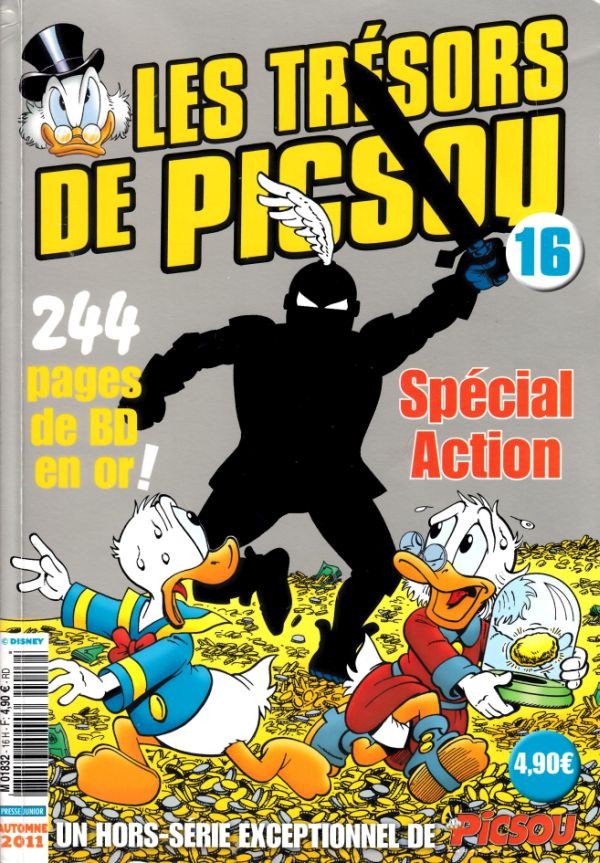 Couverture de Picsou Magazine Hors-Série -16- Les trésors de Picsou - Spécial action