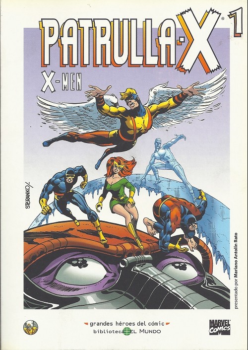 Couverture de Grandes héroes del cómic -8- Patrulla-X (X-Men) 1