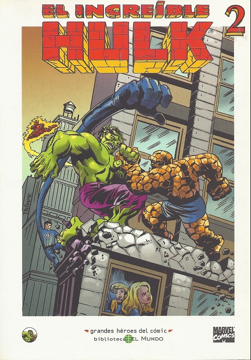 Couverture de Grandes héroes del cómic -15- El increíble Hulk 2