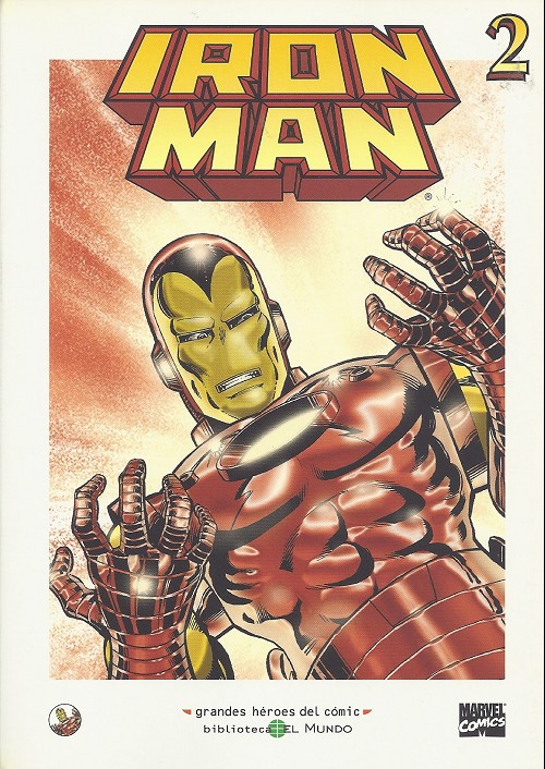 Couverture de Grandes héroes del cómic -18- Iron Man 2