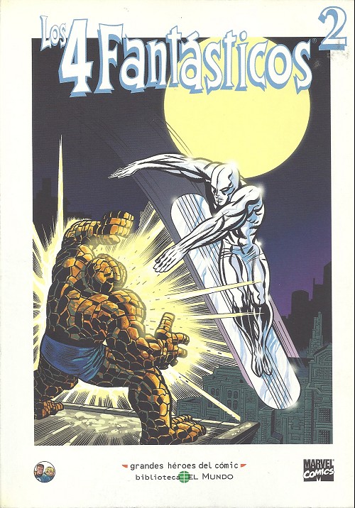 Couverture de Grandes héroes del cómic -36- Los 4 Fantásticos 2