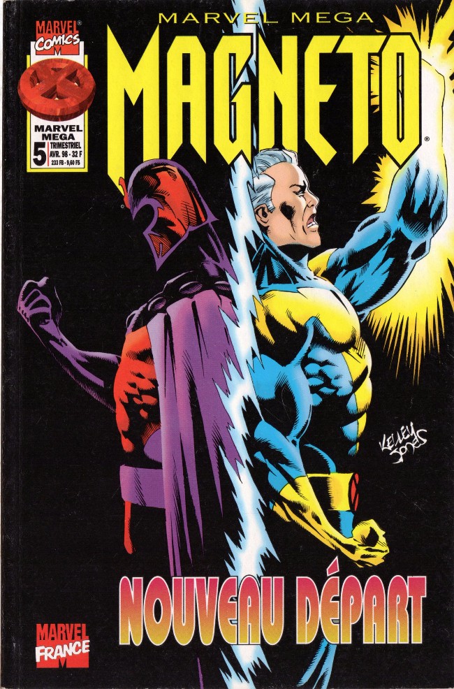 Couverture de Marvel Méga -5- Magneto - Nouveau départ