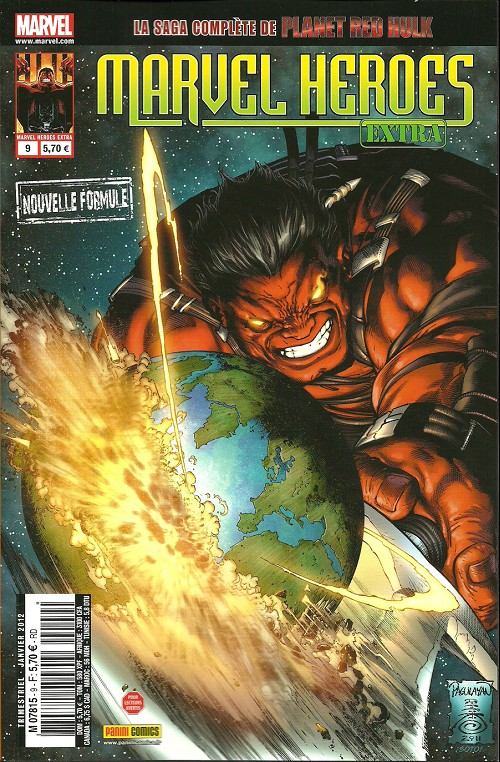 Marvel Heroes Extra - Tome 9 : La planète rouge