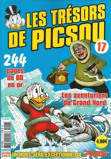 Couverture de Picsou Magazine Hors-Série -17- Les trésors de Picsou - Les aventuriers du Grand Nord