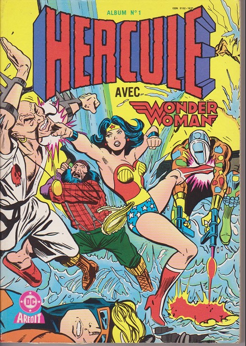 Couverture de Hercule avec Wonder Woman (Collection Flash Couleurs) -Rec01- Album n°1 (n°1 et n°2)