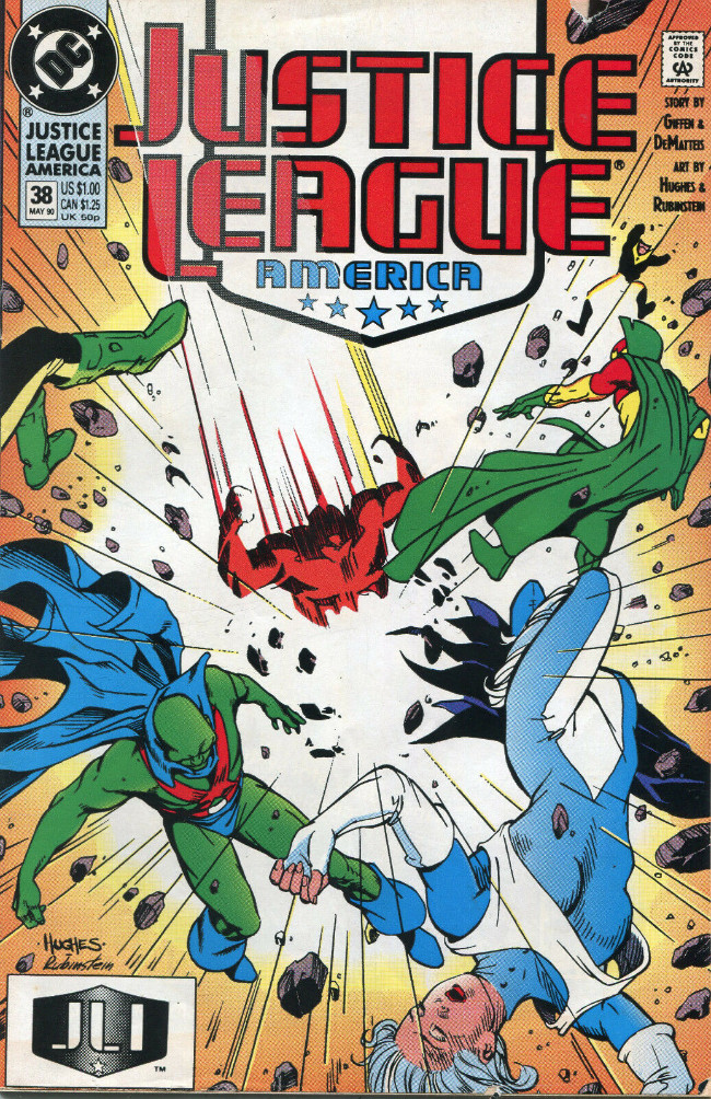 Couverture de Justice League America (1989) -38- Spy