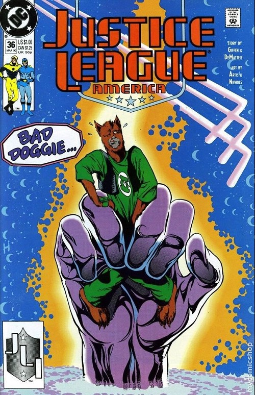 Couverture de Justice League America (1989) -36- Gnorth by gnwest